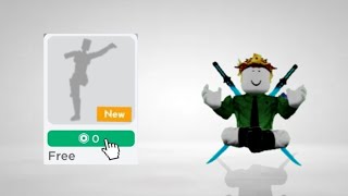 OMG! NEW FREE ANIMATIED EMOTES ROBLOX