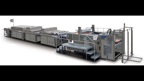 JINBAO Spot uv fast speed screen printing machine