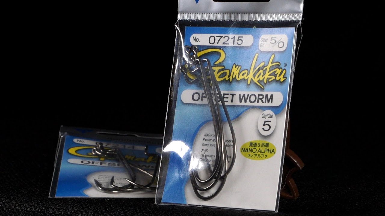 Daiwa Buzzer Worm Hook SS G Wacky - Size 1/0 (Pack Of 4) - View #11
