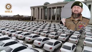 Рамзан Кадыров✔ Передал 309 Автомобилей Lada Granta Представителям Духовенства  Ахмат-Сила!