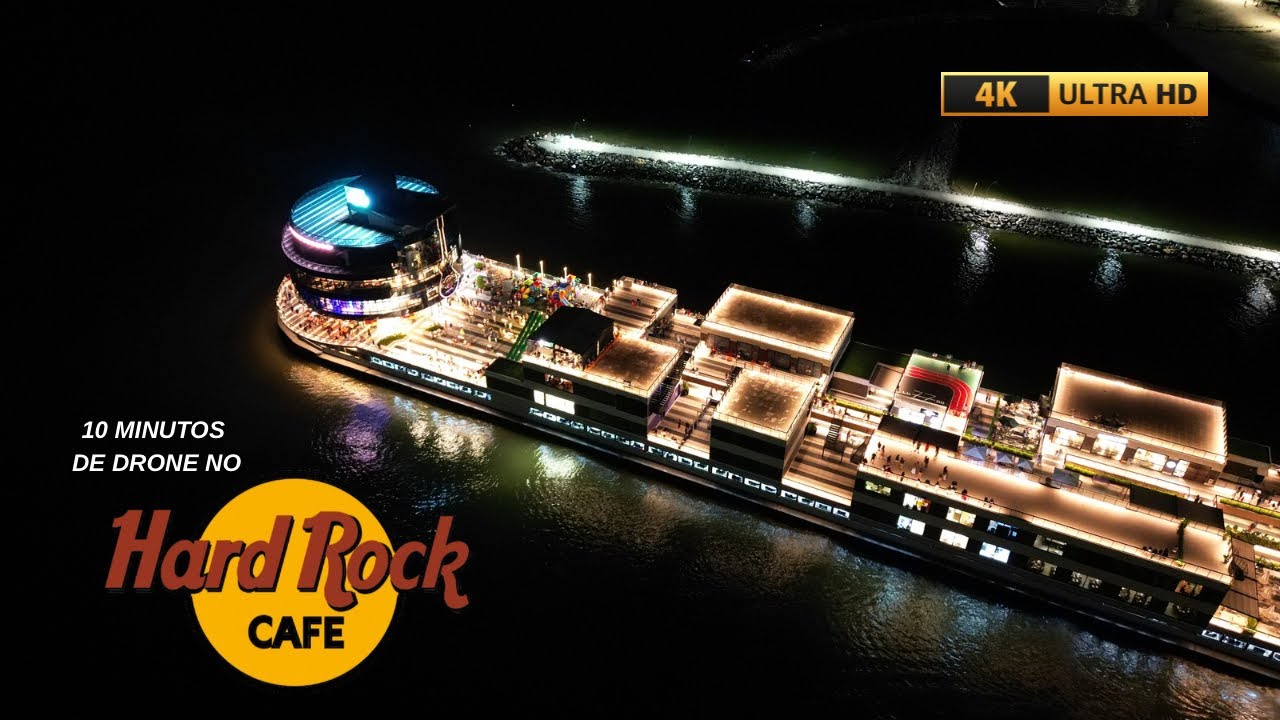 10 minutos de drone no Hard Rock Cafe em Itapema, Santa Catarina