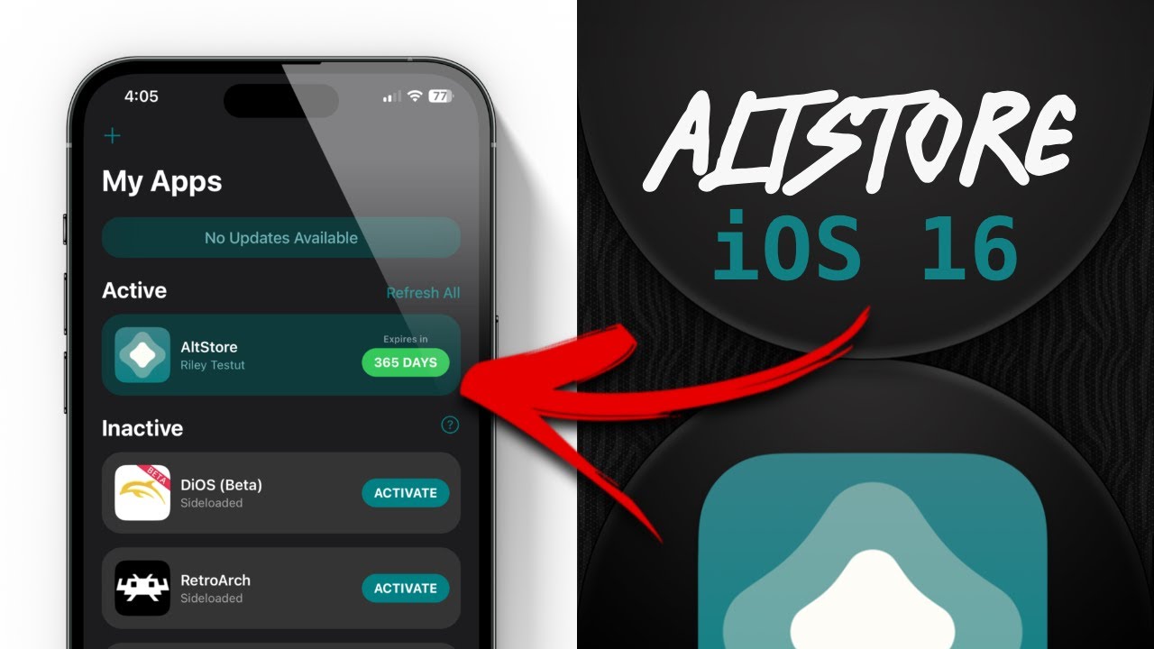How To Get AltStore On iOS 16 iPhone \u0026 iPad (Sideload Apps)