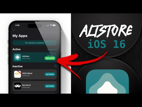 How To Get AltStore On IOS 16 IPhone U0026 IPad (Sideload Apps)