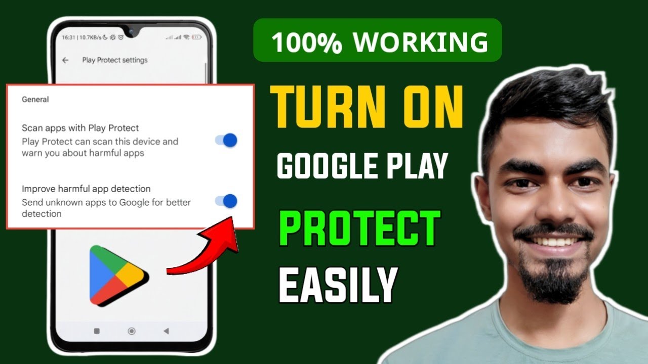 How to Turn On Google Play Protect Service on Android? - YouTube