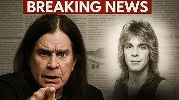 Ozzy Osbourne Breaks His Silence on Randy Rhoads