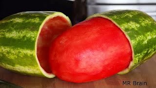 SKIN A WATERMELON - How To Pick The Perfect Watermelon