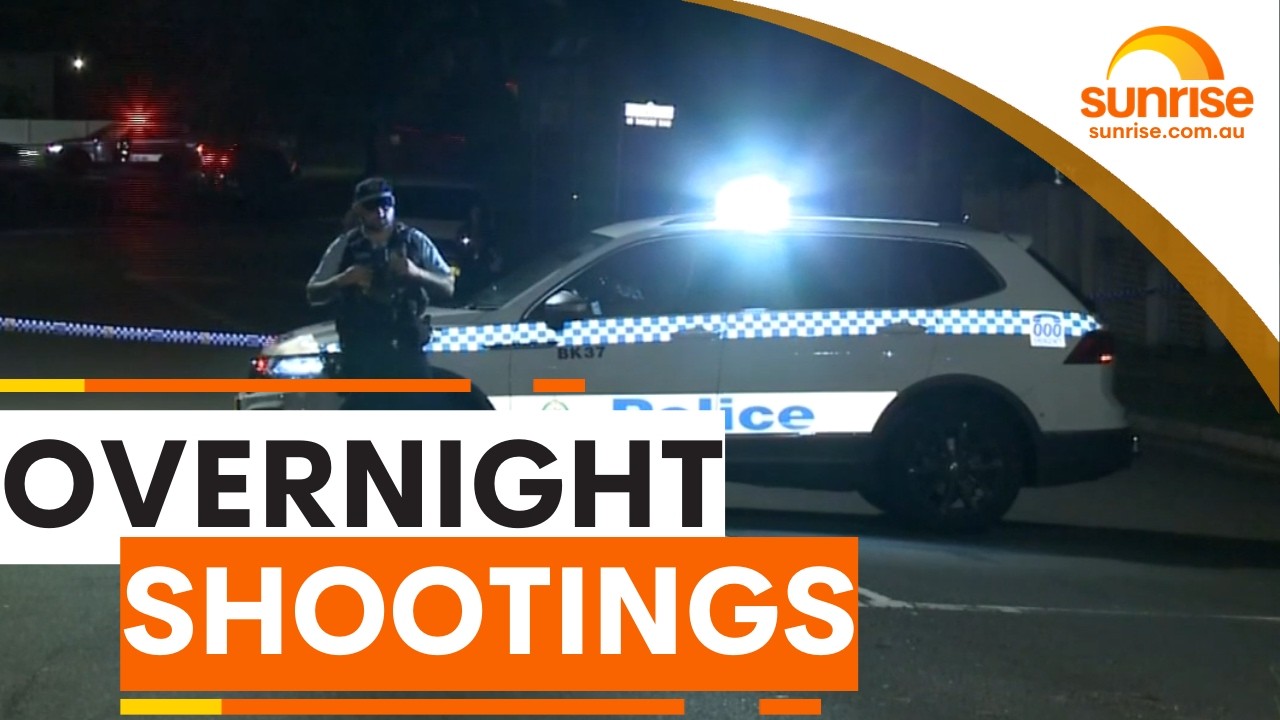 Man arrested after two overnight shootings in Sydney | Sunrise - YouTube