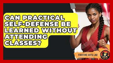 Can Practical Self-Defense Be Learned Without Attending Classes? - Fighting Arts Lab