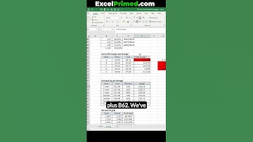 Increase by Percentage using Excel (Video 8 of 9) #Excel Beginner #Excel Conditional Formatting