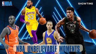 NBA unbelievable moments