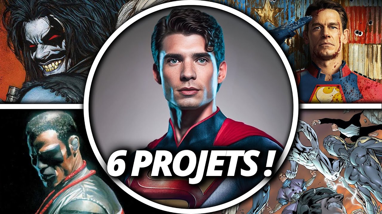 6 NOUVEAUX PROJETS du DC STUDIOS ? (c'est original) - YouTube