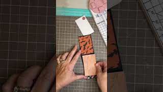 Halloween matchbook notepads with perforated tear #halloweencrafts #papercrafting #diynotepads