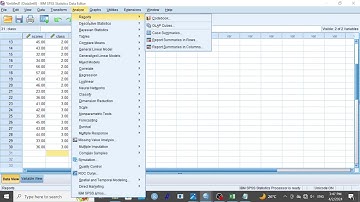 Performing ANOVA in SPSS