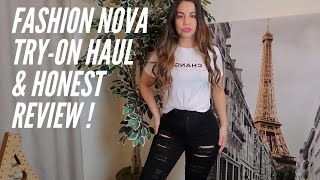 Fashion Nova try-on haul\/ my honest review!