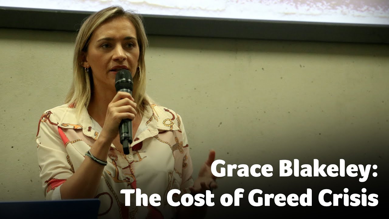 Grace Blakeley: The Cost of Greed crisis - YouTube