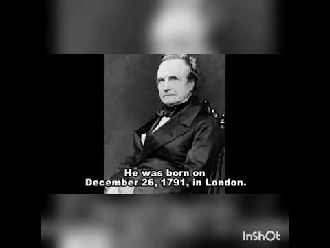 Video: Charles Babbage: Biografi, Kreativiti, Kerjaya, Kehidupan Peribadi