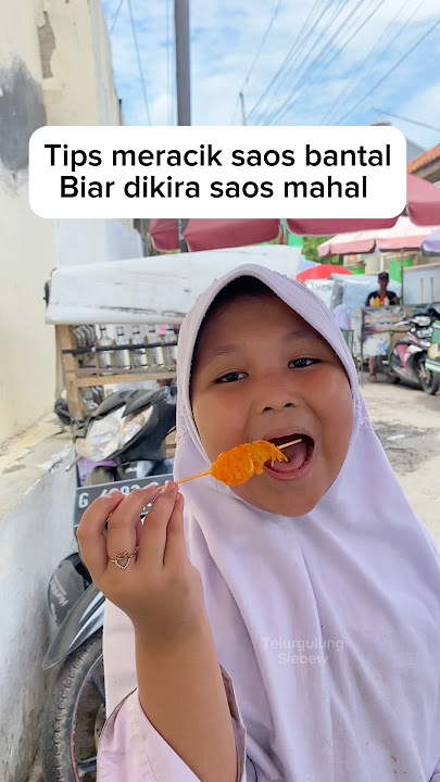 Tips meracik saos biar dikira saos mahal #pekalongan #tips #resep #kuliner #pedagangkeliling #fyp