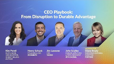 CEO Playbook: From Disruption to Durable Advantage | Zeta Live 2025