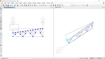 SAP2000 - Hiệu chỉnh đối tượng thanh - Ví dụ