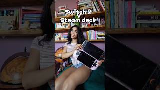 Nintendo Switch 2 vs Steam deck - let’s compare 👀  #steamdeck #nintendoswitch2 #handheldgaming