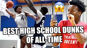 TOP 100 HIGH SCHOOL DUNKS OF ALL-TIME!!