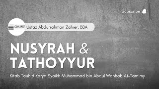 Nusyrah & Tathoyyur   Kitab Tauhid