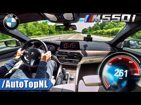BMW 5 Series M550i xDrive G30 TOP SPEED Autobahn by AutoTopNL