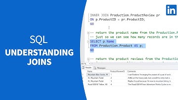 SQL Tutorial - Utilizing JOINS