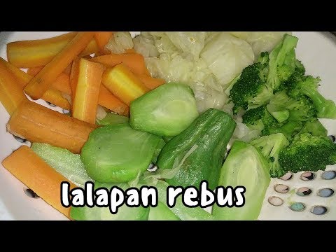 Cara Membuat Lalapan Sayur Rebus