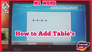 MS Word table tutorial with tips tricks and important shortcut key #computer