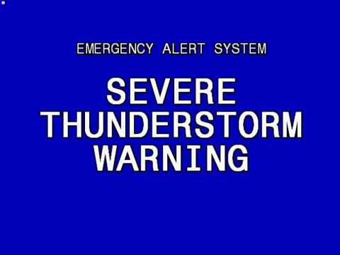 Severe T'Storm Warning: Phoenix, AZ (5/18/09) - YouTube