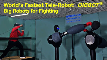 World’s Fastest Tele-Robot [VR-Controlled Big Fighting Robot: QIBBOT]