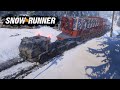 SnowRunner Alaska - AZOV 5319 - Floating Drill | Gameplay
