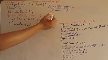 Les structures de données - listes chainées en c partie 5