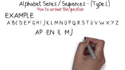 11 Plus - Alphabet Series / Sequences (Type L): Eleven Plus Exam Tips