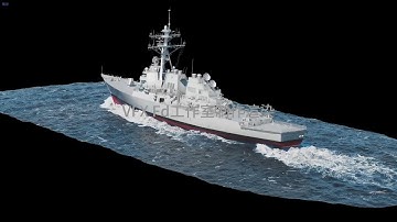 Houdini Ship whitewater with hip file+nuke file