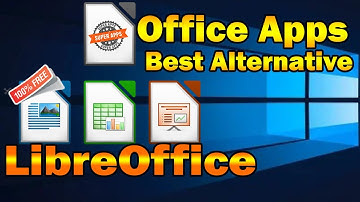 LIBREOFFICE BEST ALTERNATIVE FOR OFFICE APPS || FREE TO DOWNLOAD APPS FOR DOCUMENTS