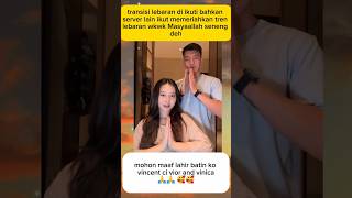 Vior Dan Vincent Ikut Transisi Lebaran vior vincent nitavior vidioshort viral artist
