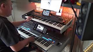 Greensleeves by DannyKey on Yamaha keyboard Tyros 5 and Korg PA4X