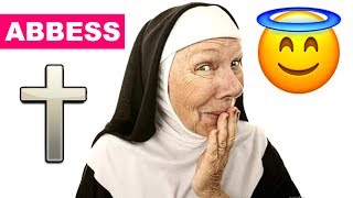 Learn English Words - ABBESS - Meaning, Vocabulary Lesson with Pictures and Examples