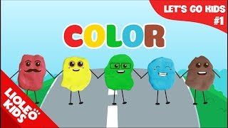 Bé học tiếng Anh về màu sắc |[Trọn bộ 20 chủ đề từ vựng sách Let's go] [Lioleo Kids] screenshot 3