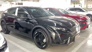 The New Peugeot 408 GT Coupe Black Color