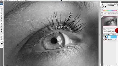 Photoshop CS3 Extended, change the colour of your eye