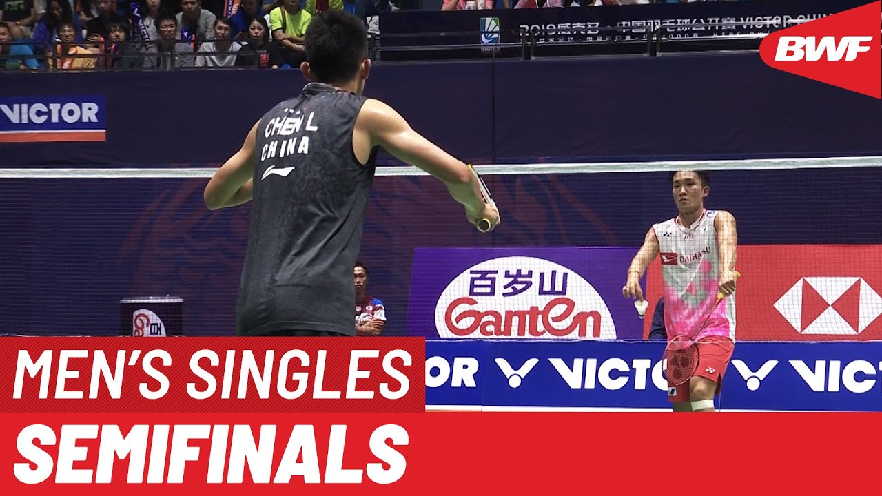 SF | MS | Kento MOMOTA (JPN) [1] vs. CHEN Long (CHN) [5]| BWF 2019