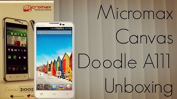 Micromax Canvas Doodle A111 Unboxing - PhoneRadar