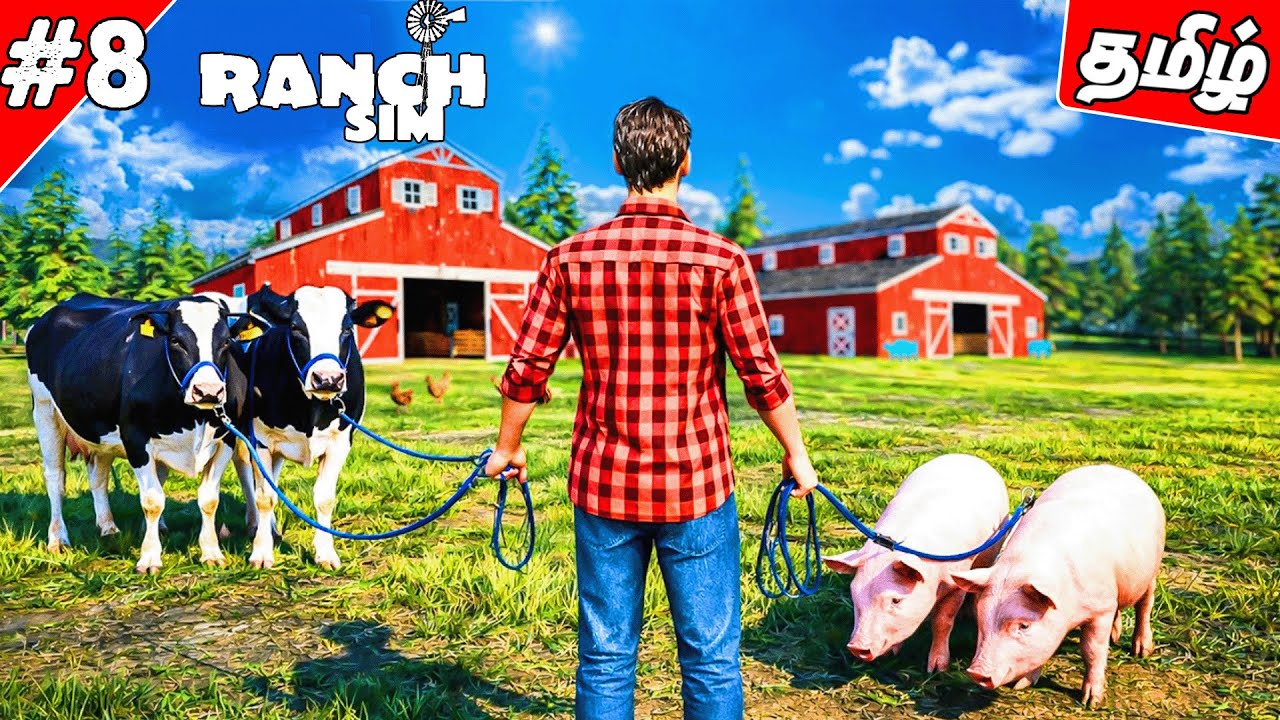 🔴Ranch Simulator Tamil Gameplay Part 8 தமிழில்  - Varun Gaming Tamil