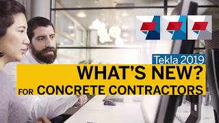 [Teaser] Tekla 2019 for Concrete Contractors - What's new?