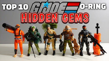 TOP 10 GI JOE HIDDEN GEMS | 90s & late 80s
