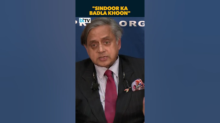 "Brilliantly Chosen Name" Congress MP Shashi Tharoor Praises The Name 'Operation Sindoor' In US