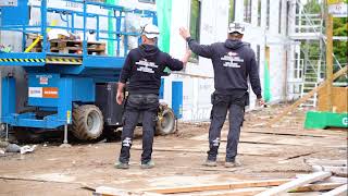 En Dag På Byggepladsen Med Prodateks Stålelementer - 20 Klip 20 Sekunder